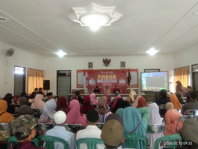 Pasar Murah di Kecamatan Leksono Bantu Ringankan Kebutuhan Masyarakat dan Stabilkan Harga Pasar